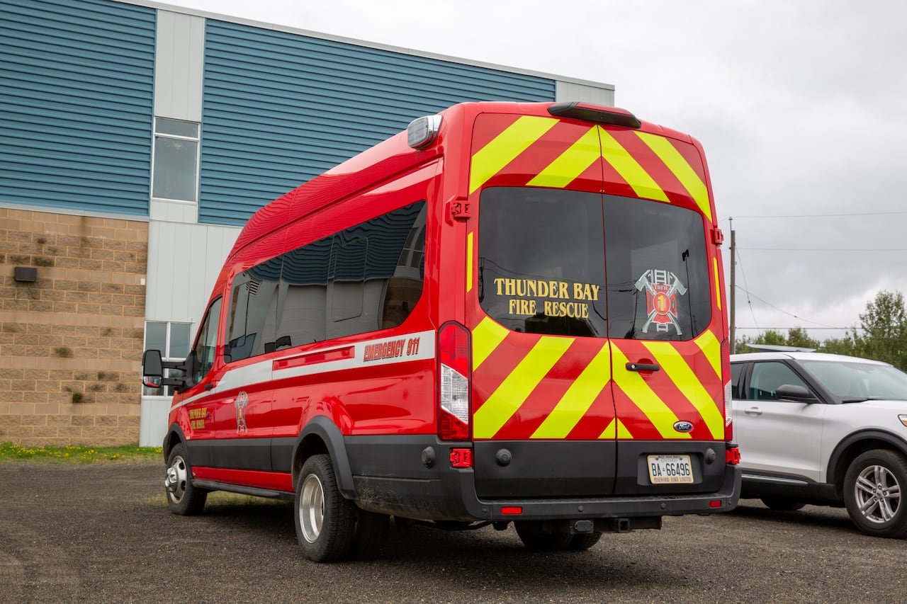 default-1445 A fire rescue van.